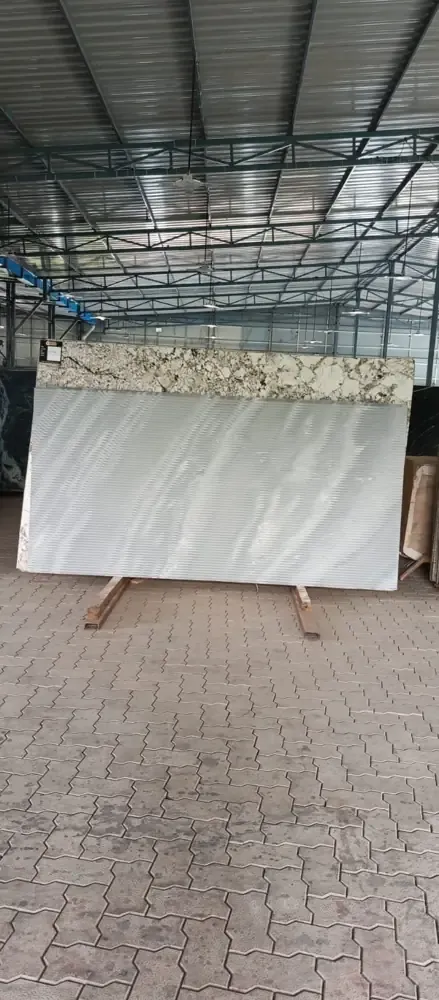 Silver Grey V Groove
