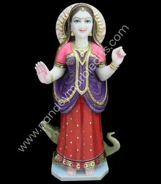 Khodiyar Mata Marble Statue
